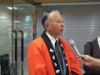 インタビューに応じる「ちまきや」西村清司社長