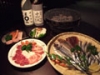 七輪と盛り合わせ